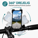 Mobil Holder til Cykel & Motorcykel - Sort