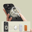 iPhone Pro Tech-Protect MagMat Cover - MagSafe Kompatibel - Mat Sort