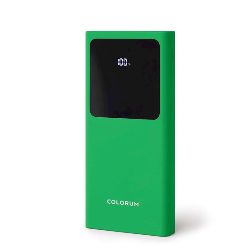 Colorum PowerBank 10.000 mAh - Grøn