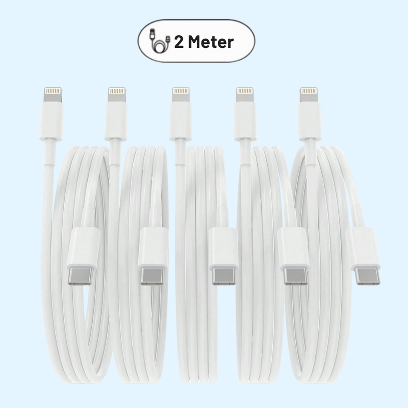 Original MFi USB C 3.1 til Lightning Kabel | iPhone/iPad - 2 Meter