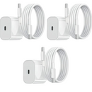 25W USB-C + 1 Meter USB-C Kabel til iPhone 15 / iPhone 16 / iPhone 17