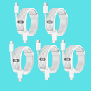 5 stk USB-C til USB-C kabel - 1 Meter til iPhone 15 / iPhone 16 / iPhone 17