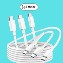 3 stk USB-C til USB-C kabel  til iPhone 15 / iPhone 16 / iPhone 17/ iPhone 18
