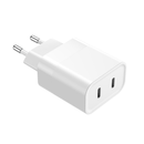 25W Adapter med Dobbel USBC port