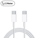 USB-C til USB-C kabel - 1 Meter til iPhone 15 / iPhone 16 / iPhone 17