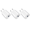 25W Adapter med USB og USB-C