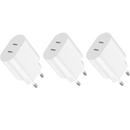 25W Adapter med Dobbel USBC port