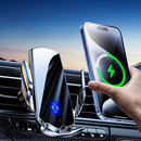 Mobilholder med trådløs oplader 15W