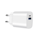 20W dobbeltstikket USB adapter