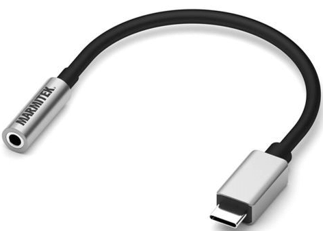 USB-C til AUX 3,5mm Adapter