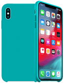 iPhone Silikone Cover - Lyseblå