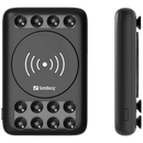 Sandberg Trådløs Powerbank 10000 mAh | 10W | USB-C / USB-A