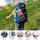 Solcelle Oplader & Trådløs Powerbank | 3 Solcelle Paneler | 20000 mAh