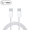 USB-C til USB-C kabel - 1 Meter til iPhone 15 / iPhone 16 / iPhone 17